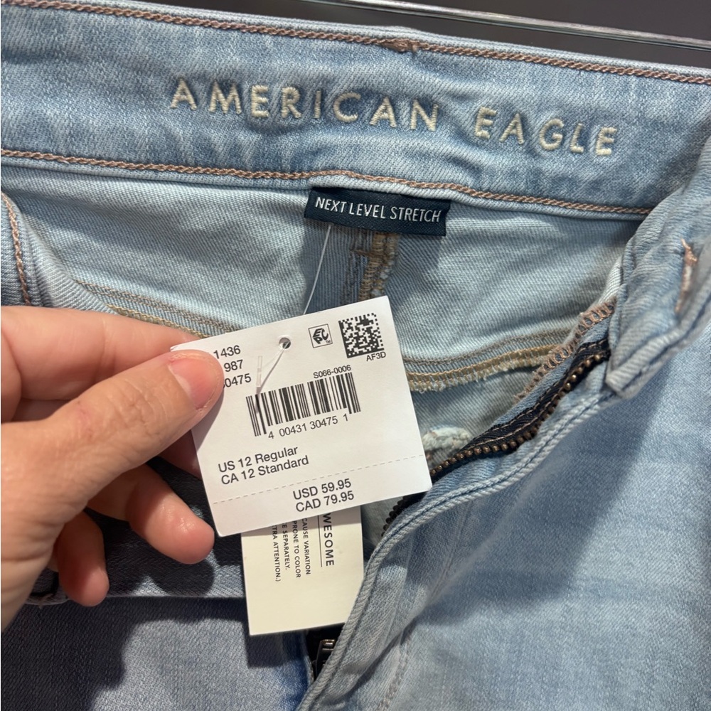 American Eagle Outfitters High Rise Skinny Kick Women's Jeans
